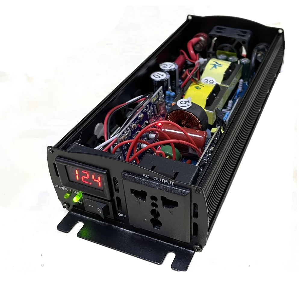 パワーインバータ 1000W Pure Sine Wave Inverter - Reliable Power Conversion