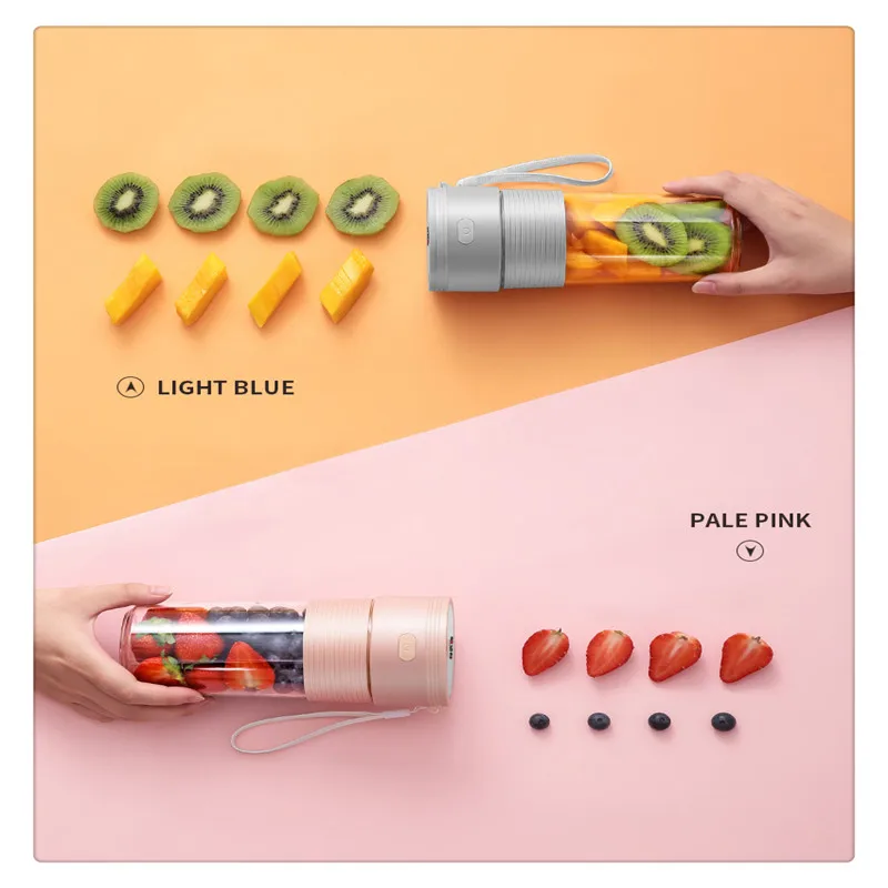 New Easytowash Juicer Cups Personal Usb Juicer With 300ml Blender Cup