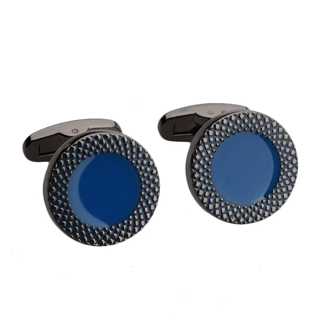 Elegant Dark Blue Suit Shirt Cufflinks For Business Men Buy Cufflinks