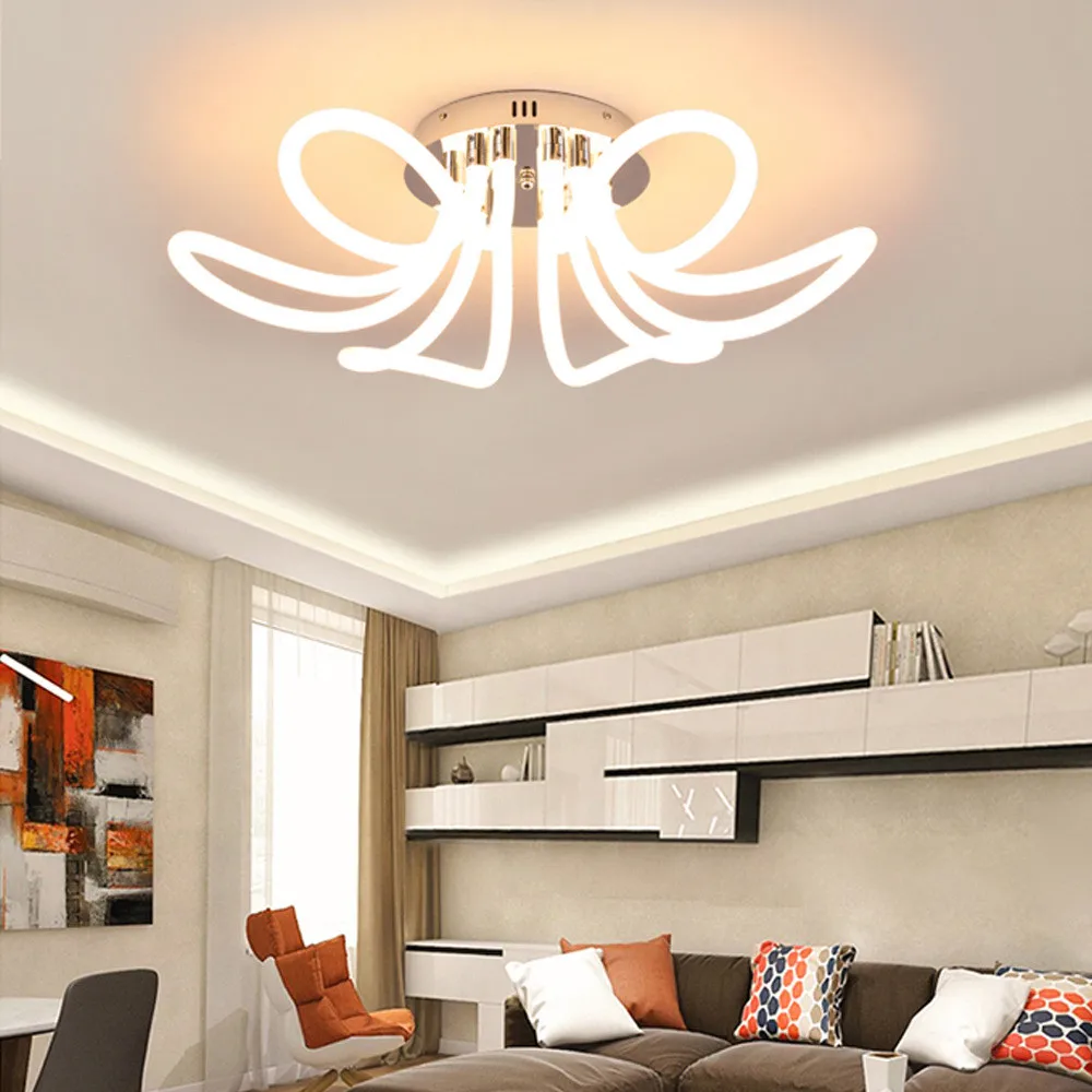 New style graceful led mounted ceiling lights creative artistic indoor ceiling lamps for living room