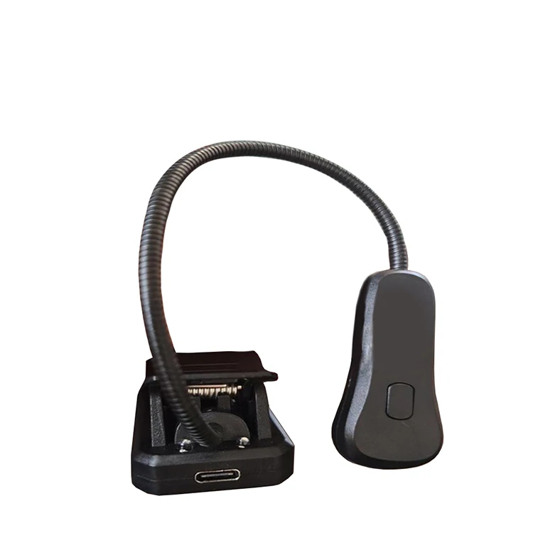 Mini Night Light Rechargeable USB LED Book Light Extra Bright Easy Clip On Reading Light With 3 Brightness Settings