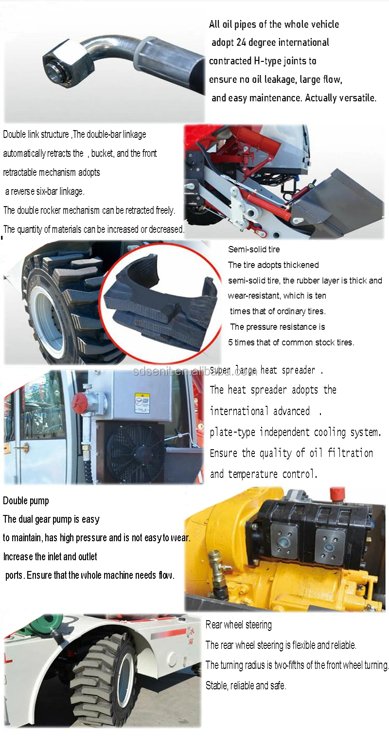 self loading concrete mixer