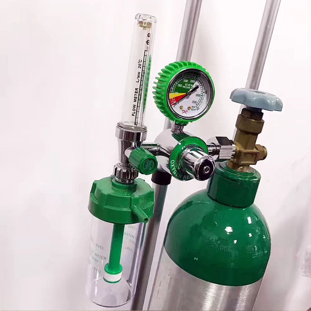 Bull Nose Oxygen Cylinder Regulator Oxygen Pressure Regulator Medical