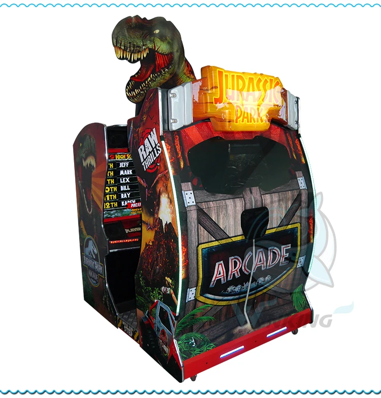 Jurassic Park Coin Operated Simulator Shooting Game Machine For Arcade ...