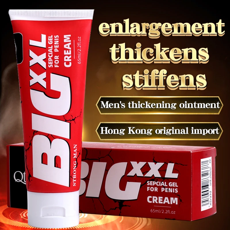Best Selling Xxl Big Penis Enlargement Cream 65ml Increase Penis Size Promote Erection Products 