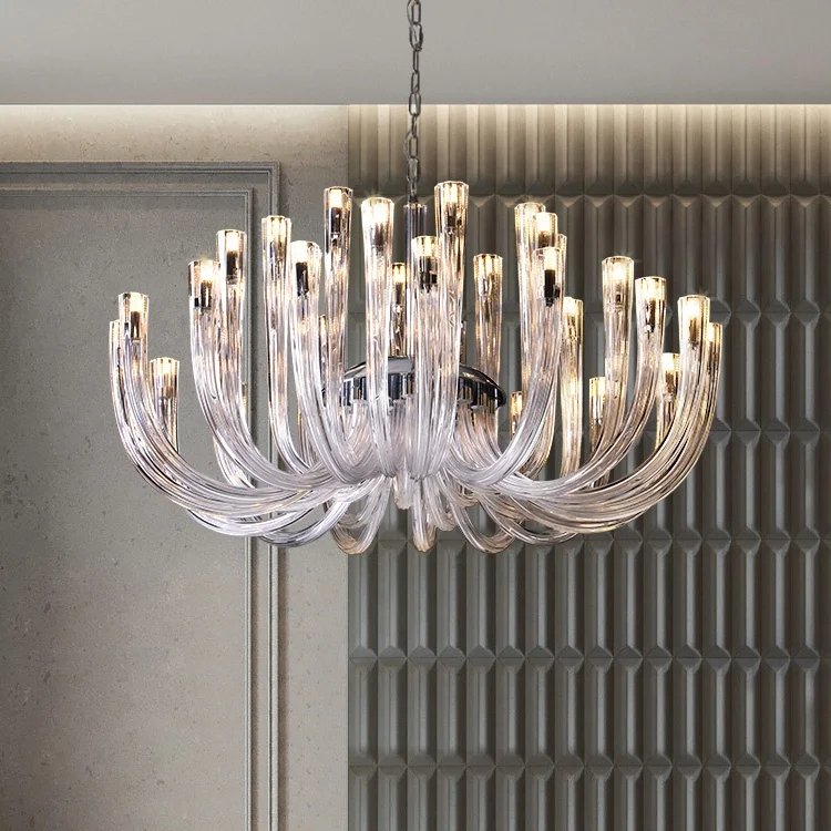 Modern Art Glass Pendant Light Led Hanging Chandelier Luxury Contemporary Ceiling Light For DiningRoom Living Room