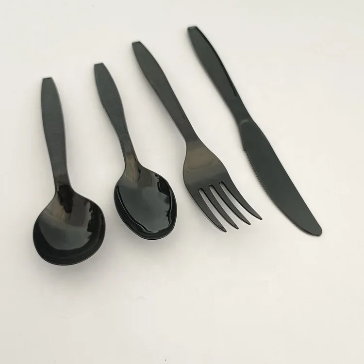 Aviation Plastic Knife,Fork And Spoon Disposable Tableware Disposable ...