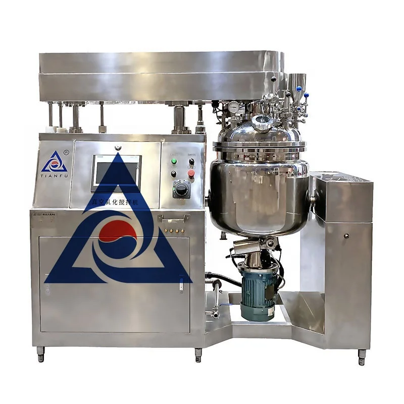 
TIANFU Technology TFZRJ-500L vacuum pharmaceutical medical gel production machine equipment 