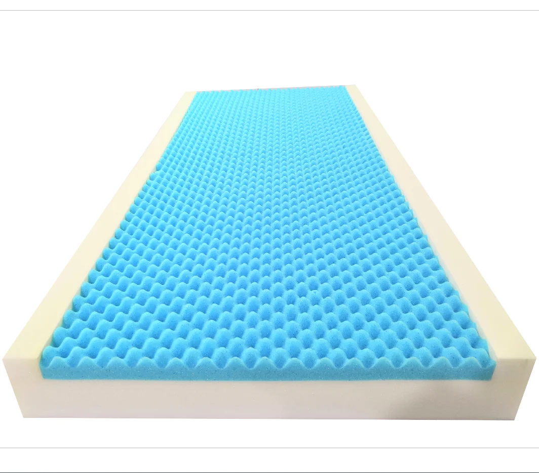 Waterproof Cool Gel Memory Foam Medical Mattress for Hospital Use