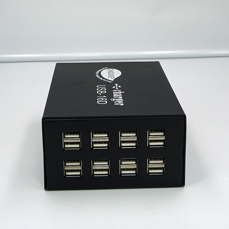 16 Usb Fast Charging Ports Ce & Rohs Certified Dual Fast Usb Adaptor Charger Multi Port Phone Charger
