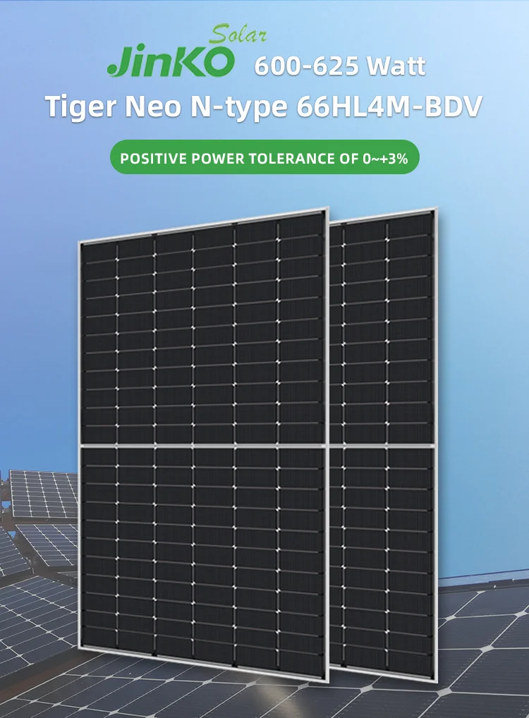 Jinko Tiger Neo N-type Solar Panel 600w Solar Sheet 605w 610w 615w 620w ...