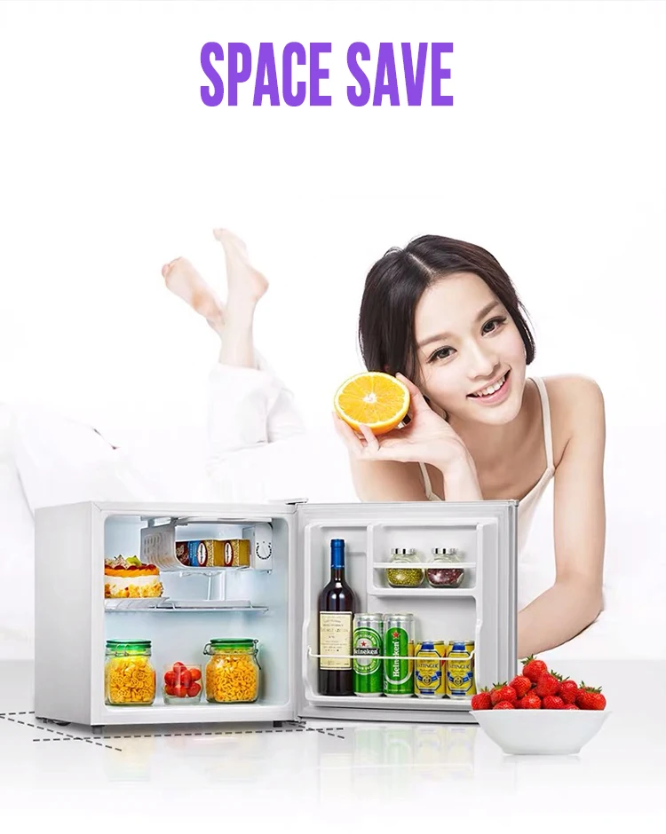Small Refrigerator 90 Liters Cooler Compact Small Refrigerator Portable Makeup Mini Refrigerator