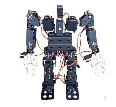Two ESP32-powered combat robots facing off inside a modular polycarbonate arena