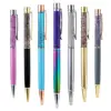 New Design Rose Gold Liquid Foil Metal Ball Pen Gift Promotion Floating Pen DIY Glitter Ballpoint Pens