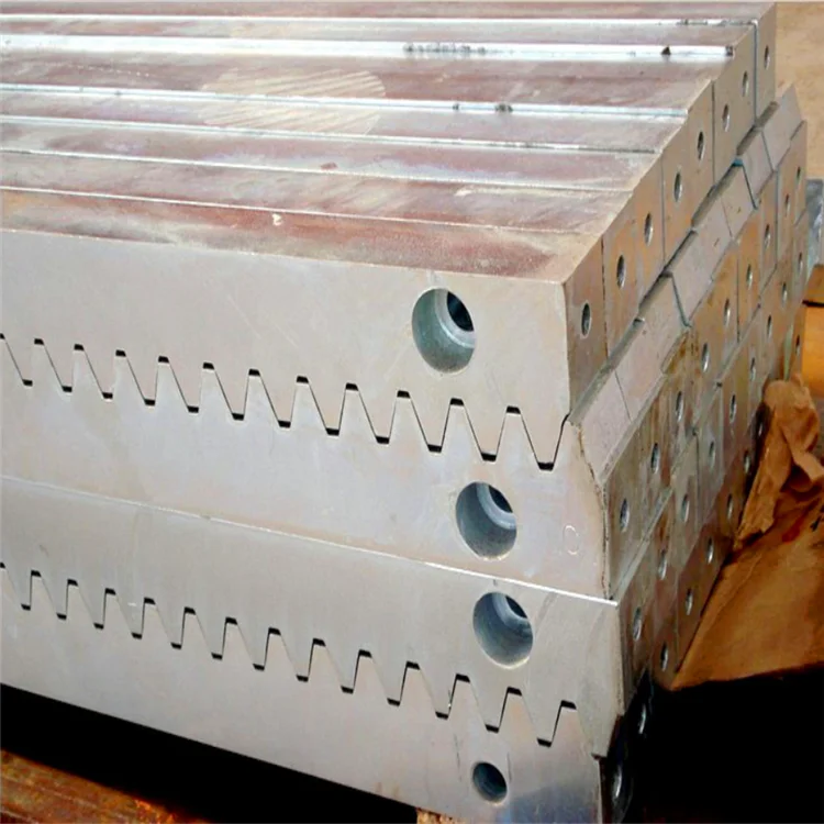 Construction machinery gear rack