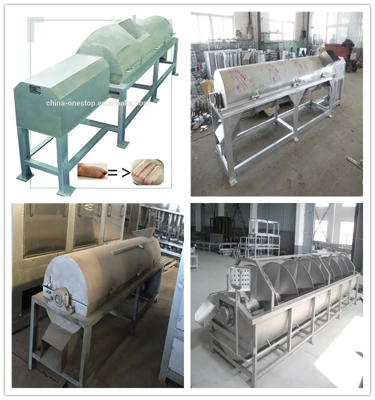 Pig slaughtering equipment pig trotter dehairing machine for pork processing