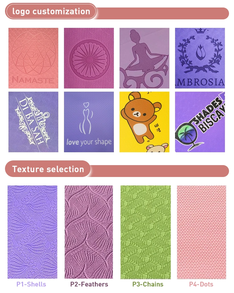 Factory Direct Sell High Quantity Ecofriendly Anti Slip Tpe Yoga Mat
