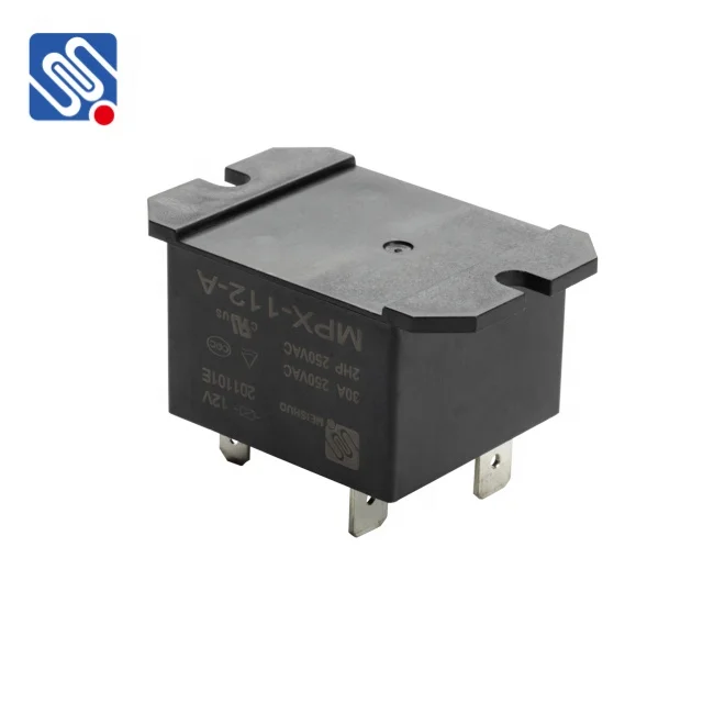 Meishuo MPX-112-A NO 12 v Type Relay for Industrial Control and Home Appliance