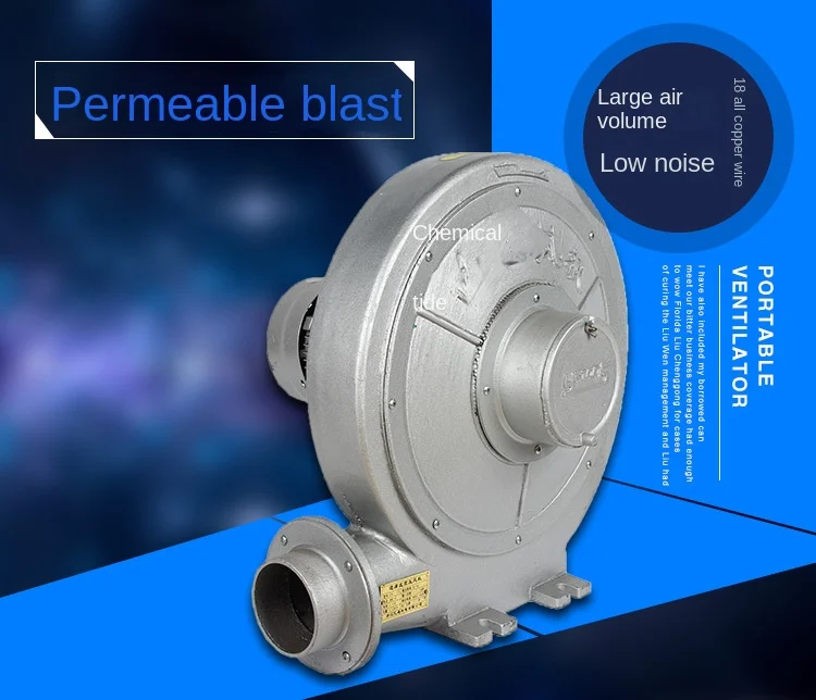 Centrifugal Blower, 0.75KW, Cast, Aluminum - detail 2