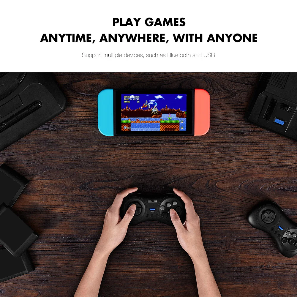 8bitdo M30 Wireless Bt Gamepad Controllerためswitch Pc Mac Steam Games Buy M30 ゲームパッド Btコントローラー スイッチpcゲームパッドコントローラー Product On Alibaba Com