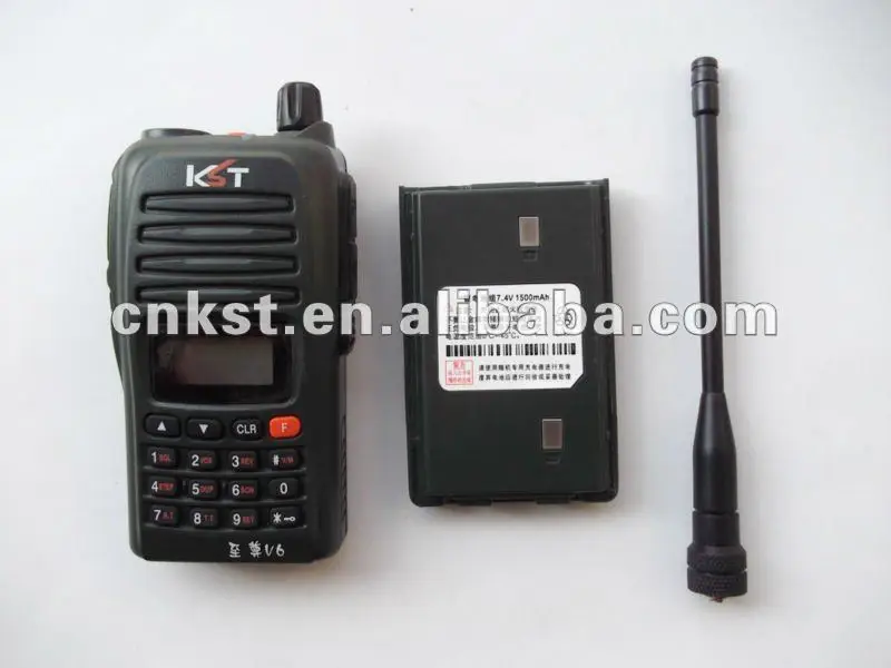 Portable 6688MHZ Ham Radio V6, View ham radio brands, KST Product