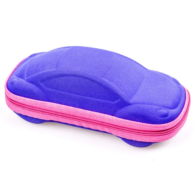 Best Price for Kids Sunglasses Case Colorful Car-Shaped EVA Bags & Cases Cute Hard Case for Kids Sunglasses
