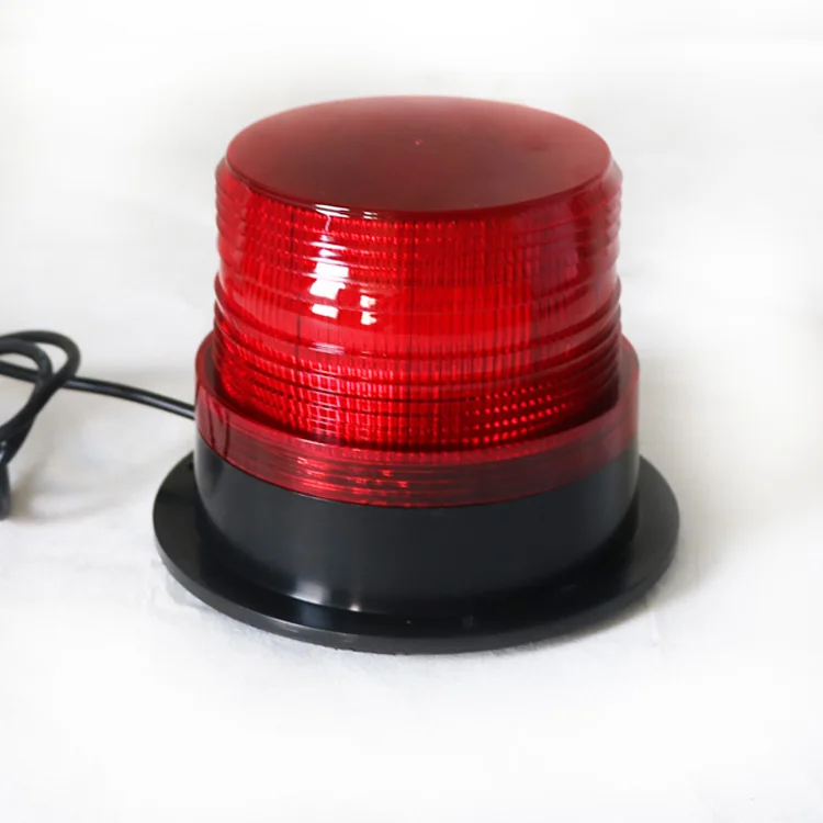 40W red LED rotating warning beacon light