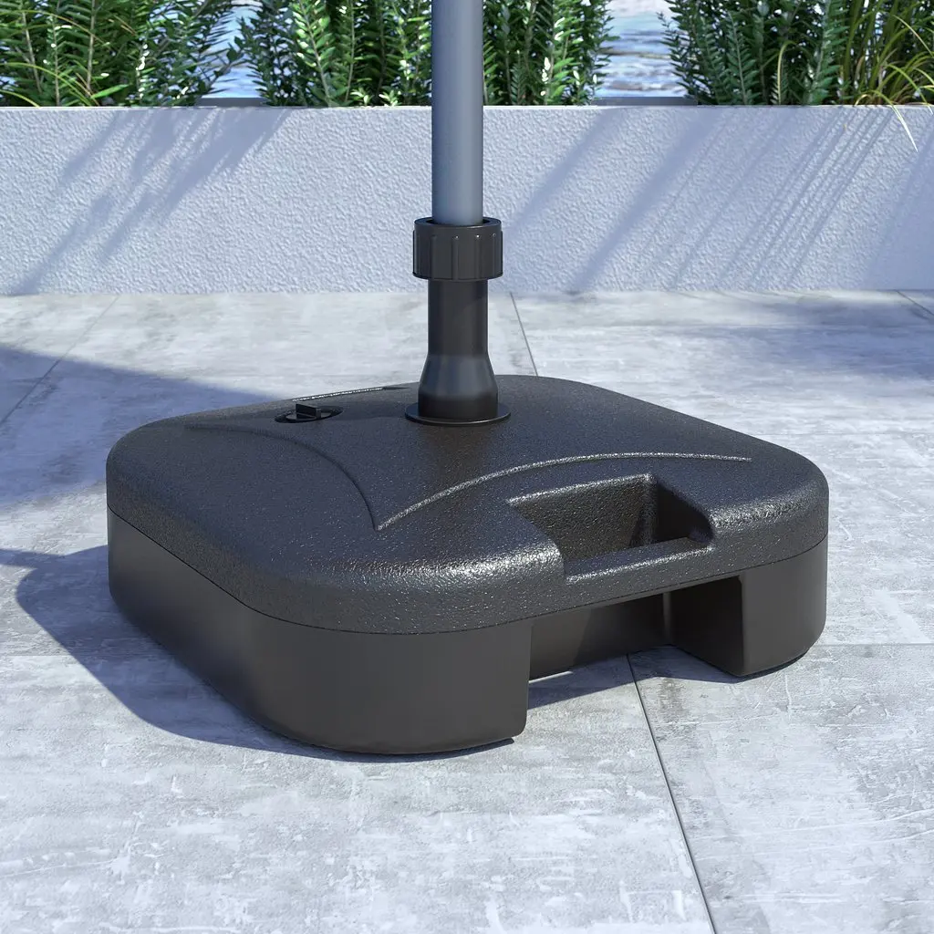 21kg Central Cantilever Umbrella Base Water Filled Umbrella Base Weight