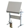 Manual Adjustable Metal Steel Student Draw Desk for Sketching Drafting Drawing Table Architecture