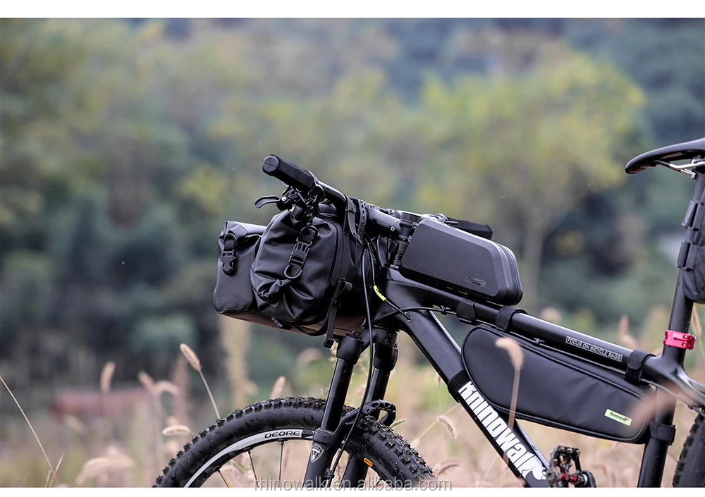Rhinowalk Bike Handlebar Bag Set Waterproof Bicycle Front 