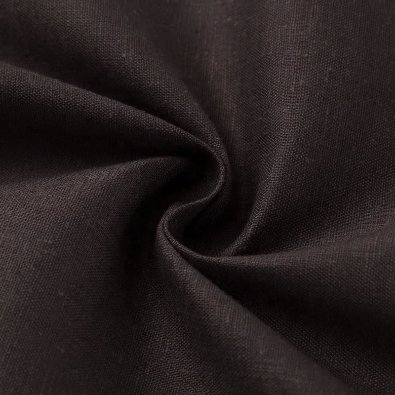 
WH001-hemp organic cotton light muslin plain cloth fabric 140gsm for top shirt dress sheeting 