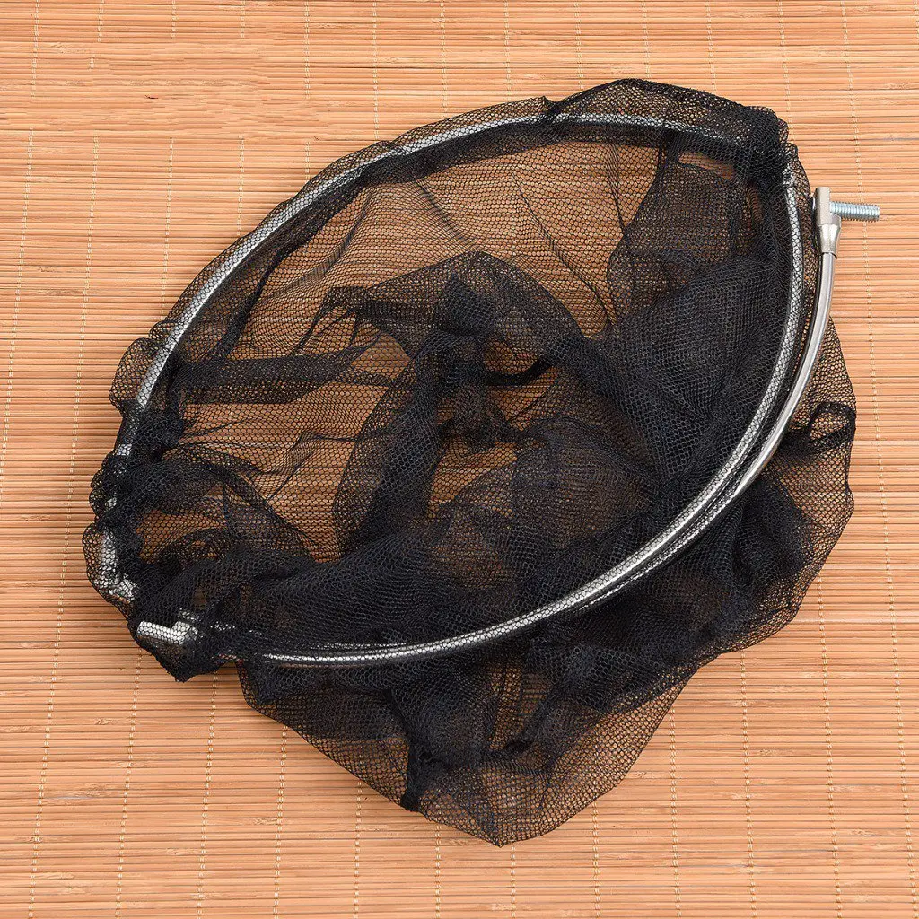 40cm Folding Stainless Steel Frame Fishing Brail Landing Net Hand Nets
