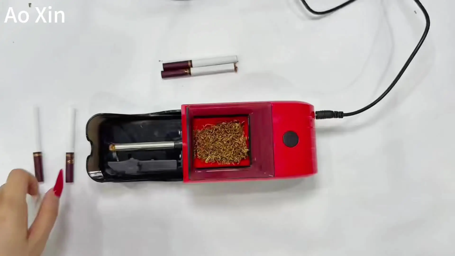 filter cigarette making machine filters - HAUNI MSM 1/2W x 4D x 3.8H (without the tray attached) Cigarette Filter Making Machines |