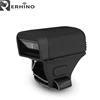 Erhino 1D 2D Mini QR Barcode scanner CCD Ring Scanner wireless Bluetooth Finger Android scanner reader