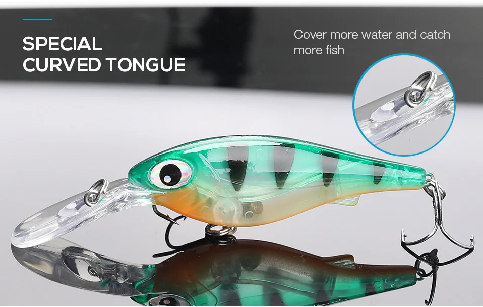 New Wholesale Lifelike Cheap Small Floating 9.9cm 10g Fishing Lure Bass