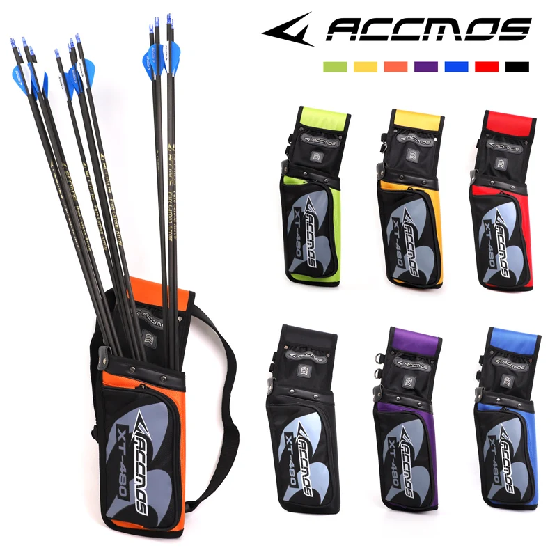 7 Color Field Arrow Quiver Reverse Hold Arrow Length 43cm Suit Recurve