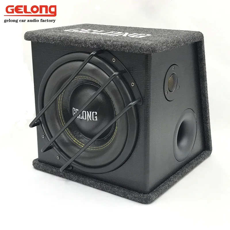 Gelong Car Audio Bass Tube Boxs Ub Woofer With Amplifier Speakers