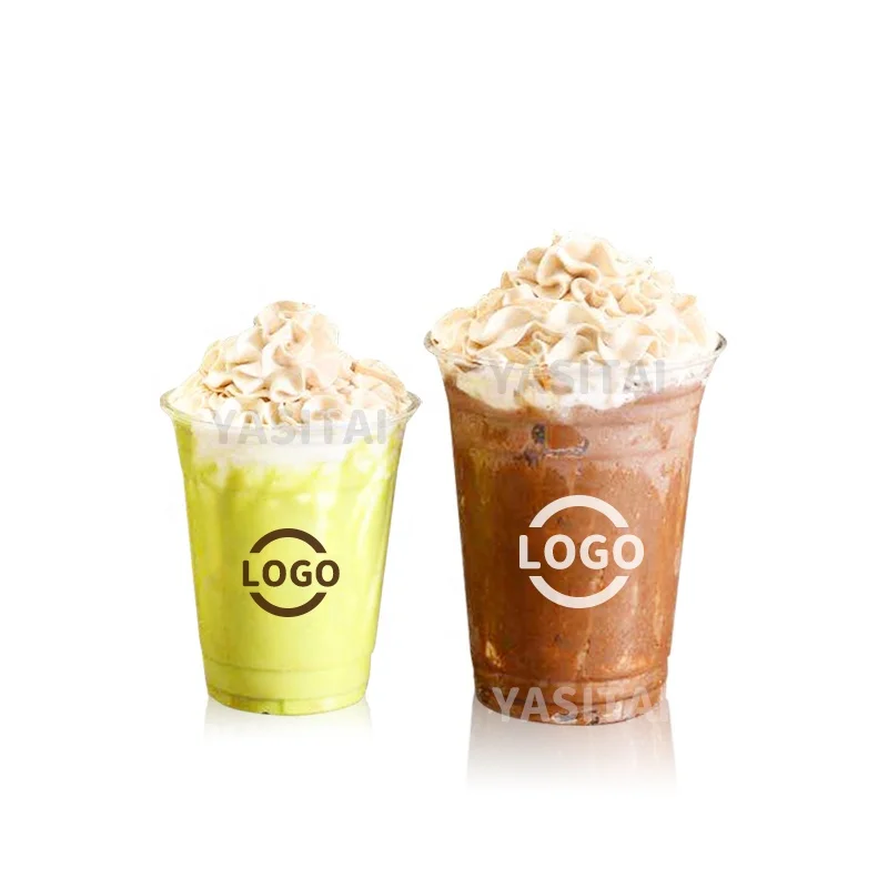 Milk Shake 9oz Gobelets En Plastique Cup Disposable Plastic Cold Cup Ice Coffee Cups Buy Ice