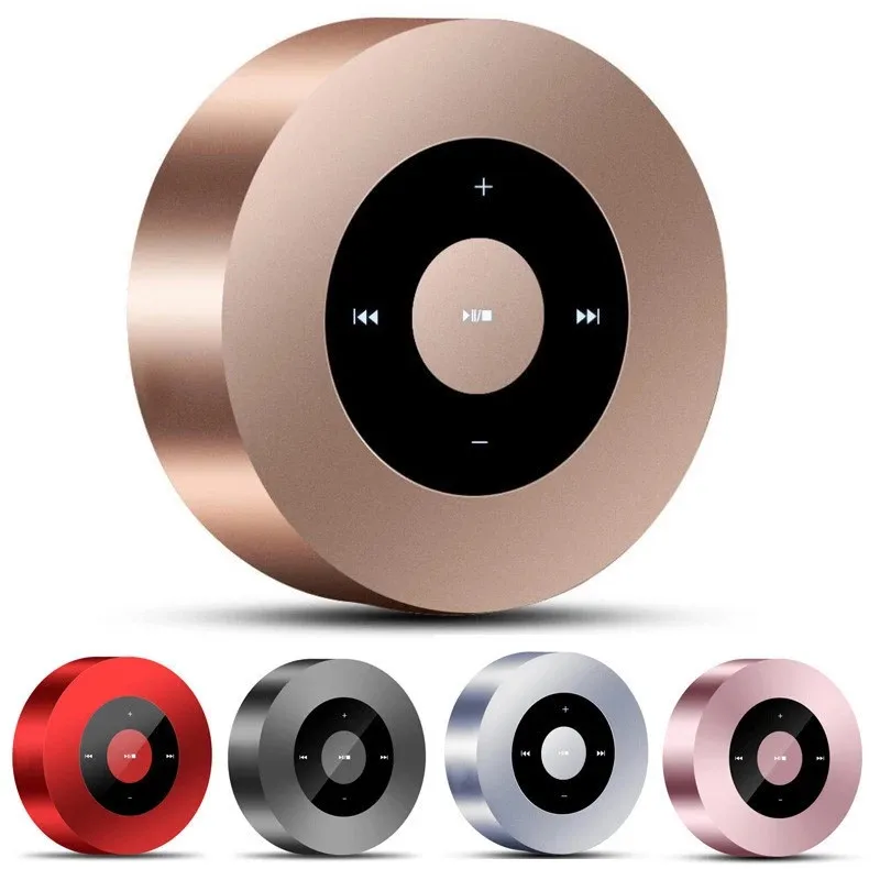 A8 Mini Wireless Bluetooth Speaker Portable Touch Screen Stereo Subwoofer MP3 Player Handsfree with Mic TF Card AUX Speakers - ANKUX.COM