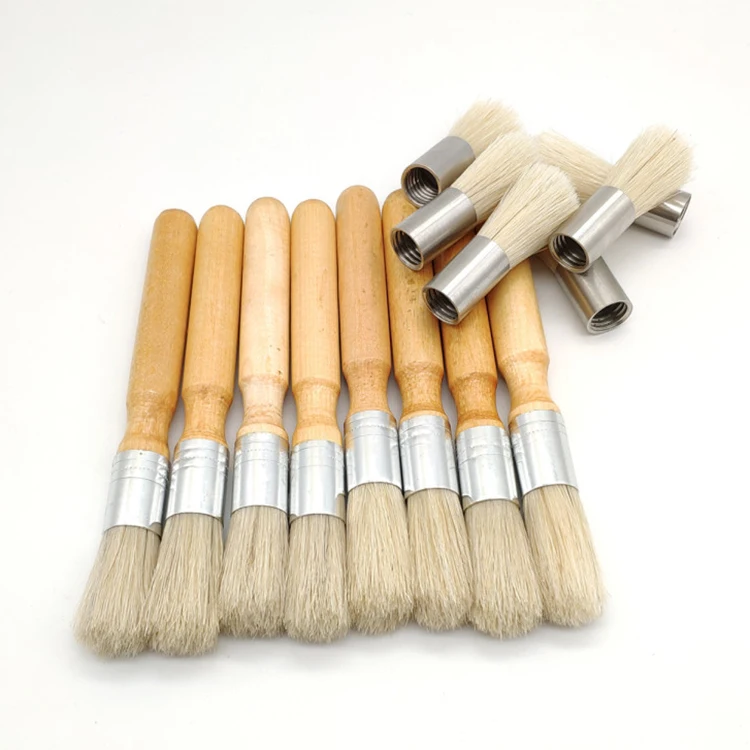 Free Oem Logo Coffee Brush Coffee Grinder Cleaning Brush Buy Round