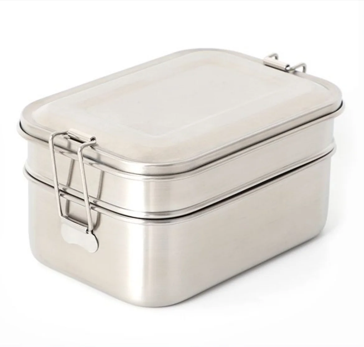 Bare Ware Two Layer Stainless Steel Lunch Box Set,Eco Friendly Food ...