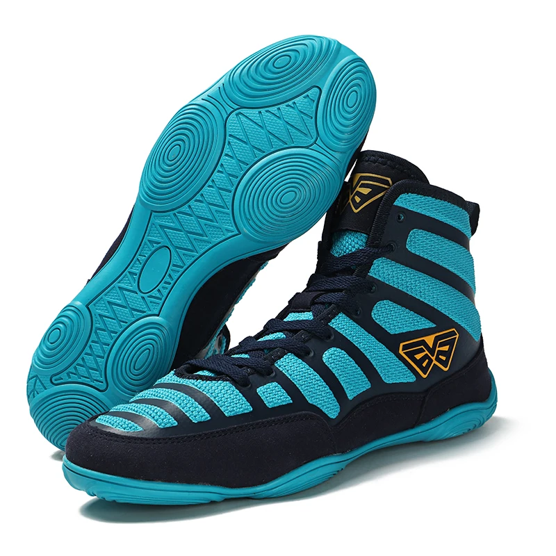 Chaussures de Catch Respirant pour Hommes Chaussures d/’entra/înement Art Martial