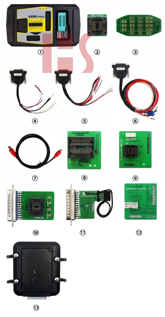 Auto Ecu Chip Tuning Tools Xhorse Vvdi Prog Super Programmer Car Key ...