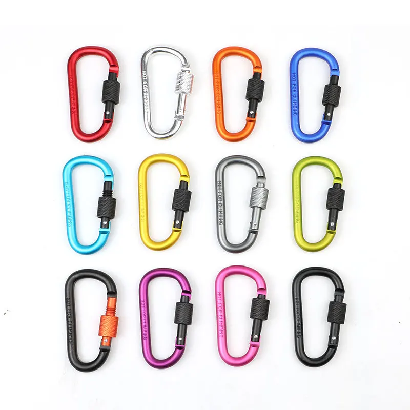 Wholesale Durable Colorful D Ring Carabiner For Climbing Hiking - Buy ...