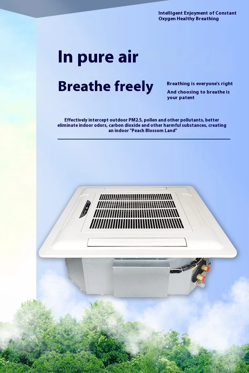 Fan Coil Unit, Ceiling, HVAC - detail 6
