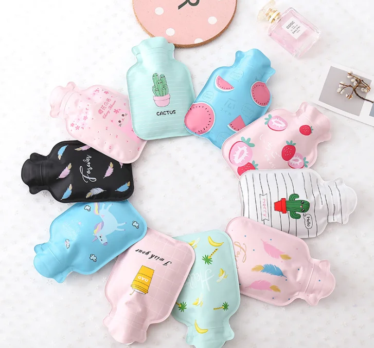 
High Quality Thick Explosion-Proof Cartoon Cute Student Portable Warm Packet Hot Water Bag 