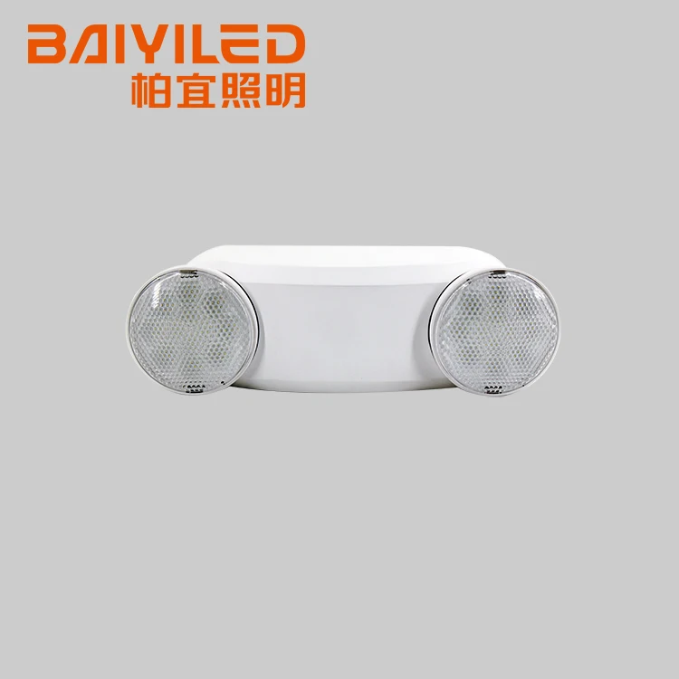 Wholesale China Factory Plugin Omni Led Brandad Chargeable Twin Spot Emergency Light