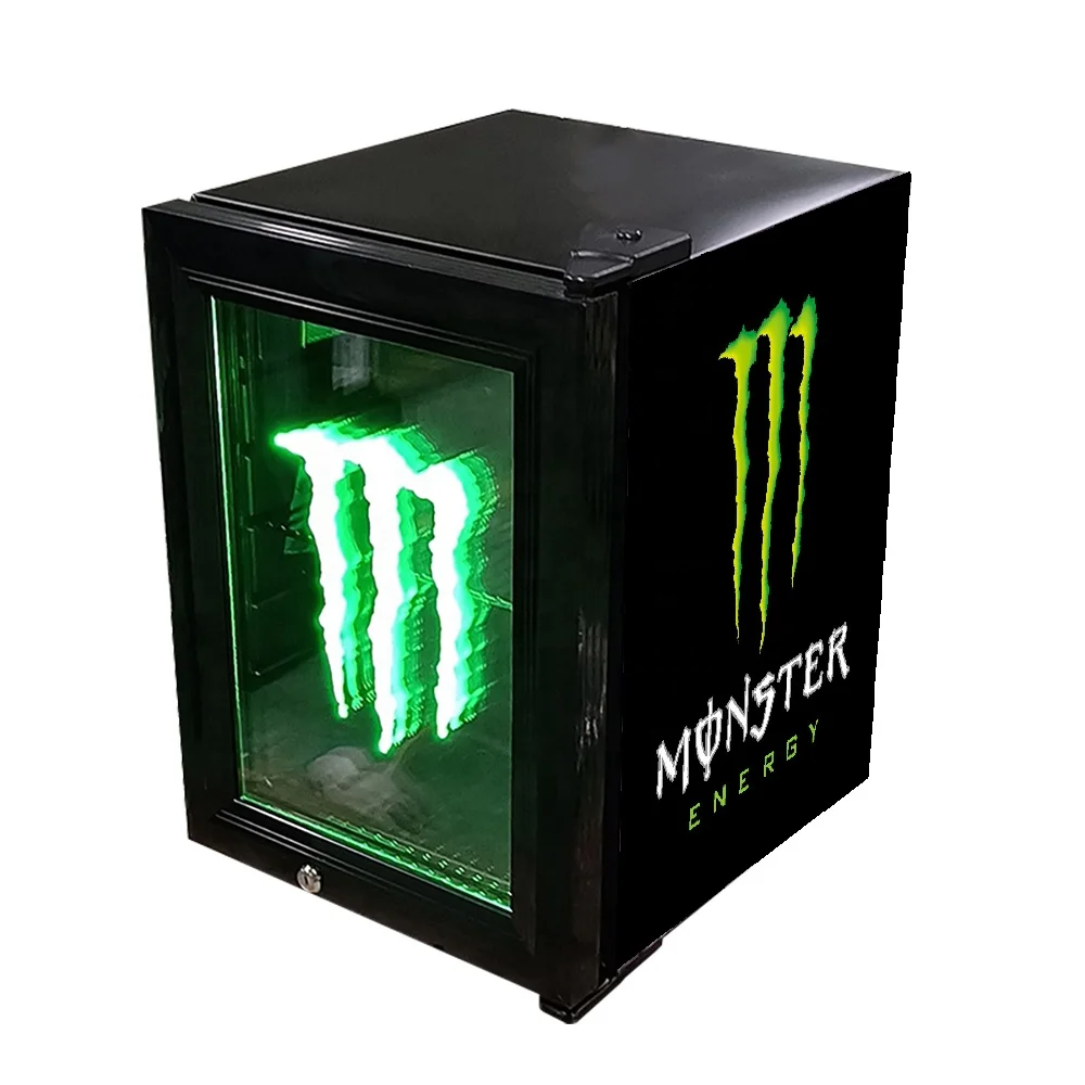 Monster Drink Energy Fridge - Efficient Display Cooler