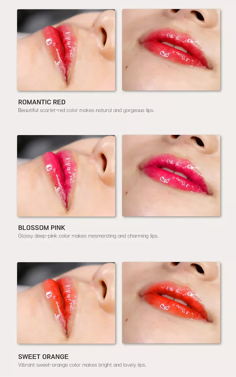 Colorful Microneedling Pen Lip Semi Permanent Bb Lips Tint Meso Serum