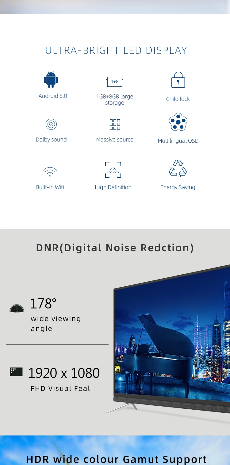 43 Inch Fhd Digital Led Tv/new Design Television Sound Bar Led Tv Buy